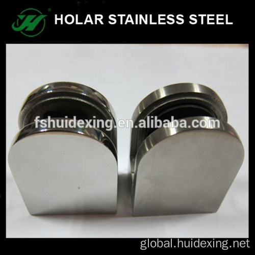 Glass fittings stainless steel glass holding clips glass clamp standoff Supplier